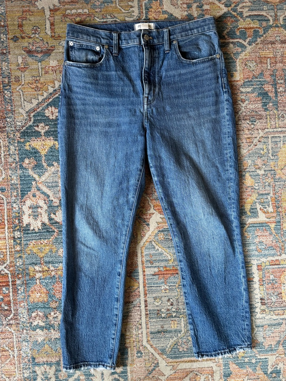 Madewell High Rise Slim Crop Boyjean size 29